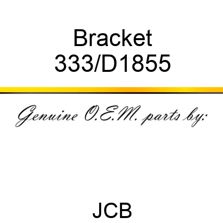 Bracket 333/D1855