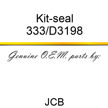 Kit-seal 333/D3198