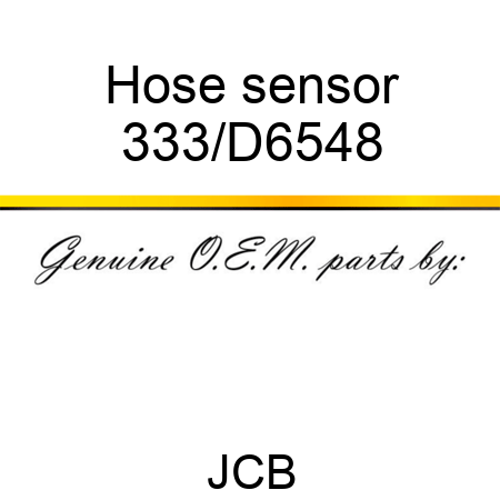 Hose sensor 333/D6548