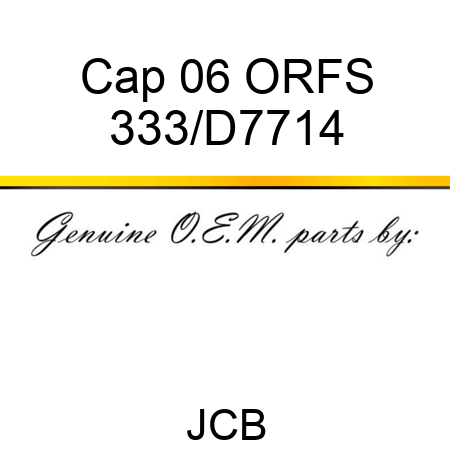 Cap 06 ORFS 333/D7714