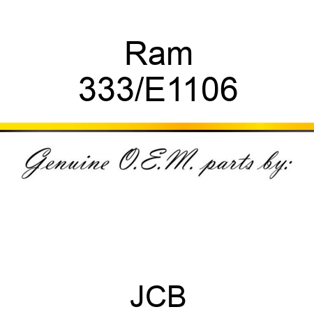 Ram 333/E1106