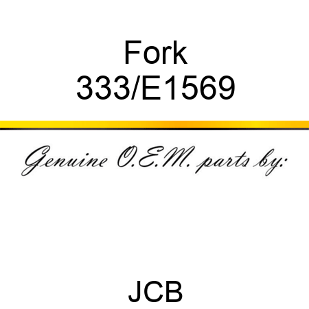 Fork 333/E1569