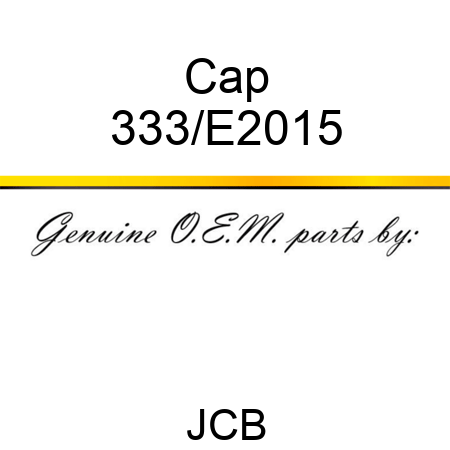 Cap 333/E2015