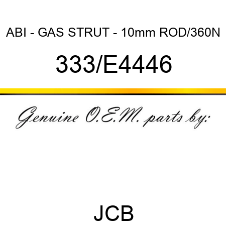 ABI - GAS STRUT - 10mm ROD/360N 333/E4446