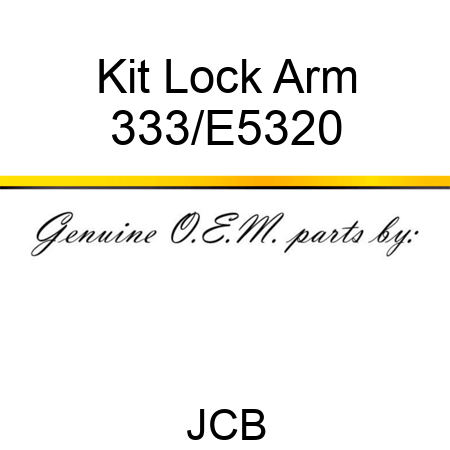 Kit Lock Arm 333/E5320