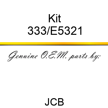 Kit 333/E5321