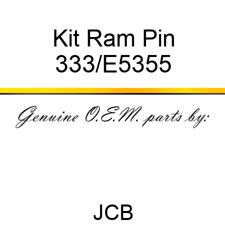 Kit Ram Pin 333/E5355