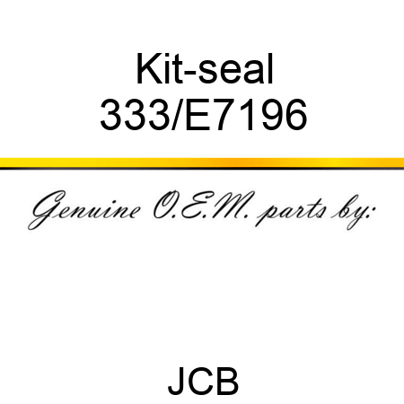 Kit-seal 333/E7196