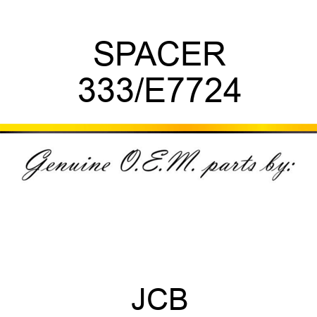 SPACER 333/E7724