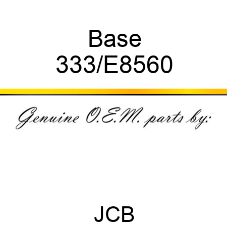 Base 333/E8560