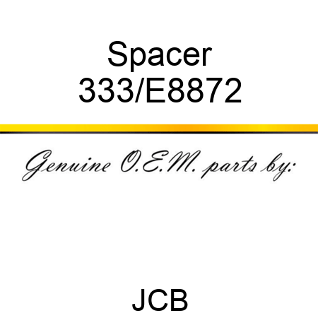 Spacer 333/E8872