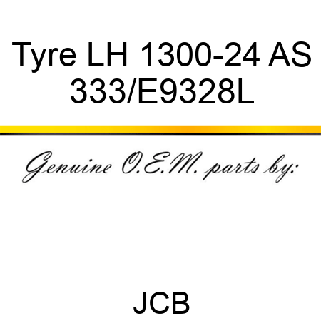 Tyre LH 1300-24 AS 333/E9328L