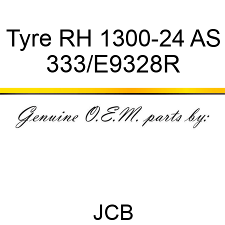 Tyre RH 1300-24 AS 333/E9328R