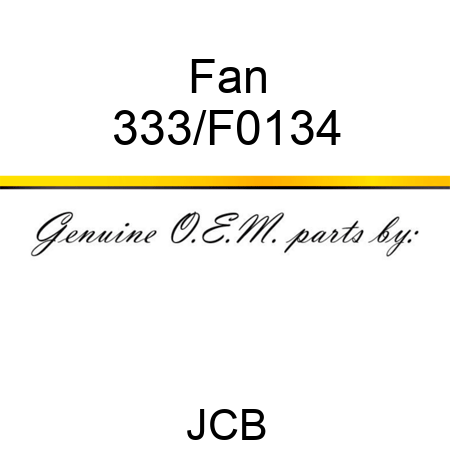 Fan 333/F0134