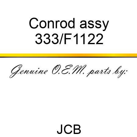 Conrod assy 333/F1122