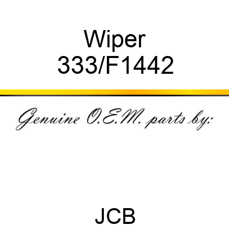 Wiper 333/F1442