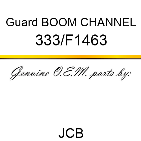 Guard BOOM CHANNEL 333/F1463