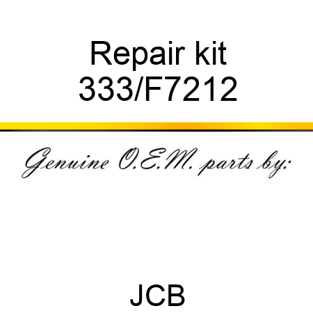 Repair kit 333/F7212