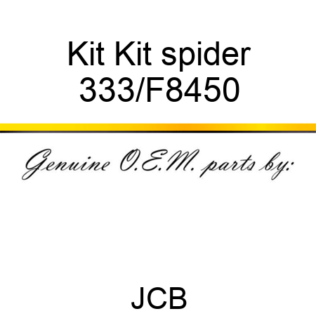 Kit Kit spider 333/F8450