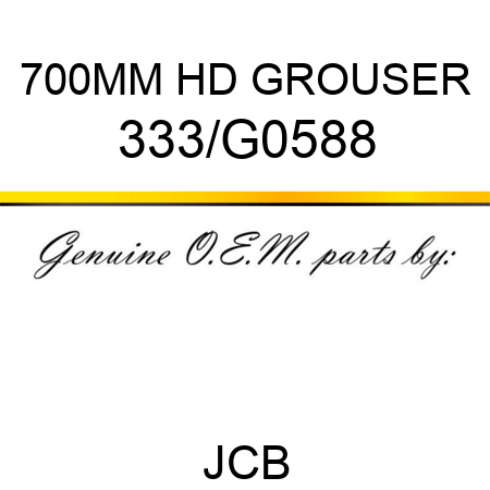 700MM HD GROUSER 333/G0588