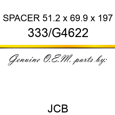 SPACER 51.2 x 69.9 x 197 333/G4622