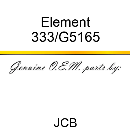 Element 333/G5165