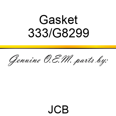 Gasket 333/G8299