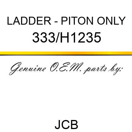 LADDER - PITON ONLY 333/H1235