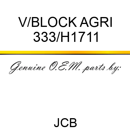V/BLOCK AGRI 333/H1711