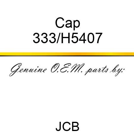 Cap 333/H5407