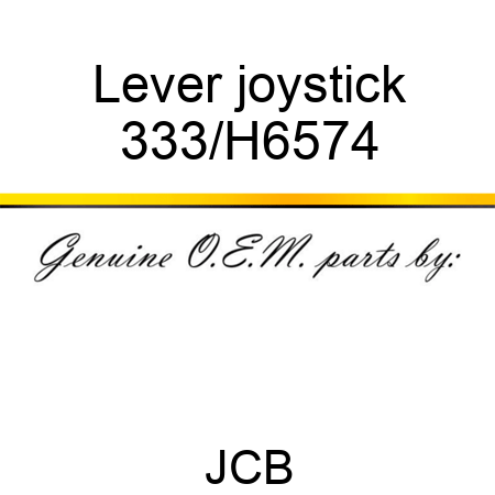 Lever joystick 333/H6574