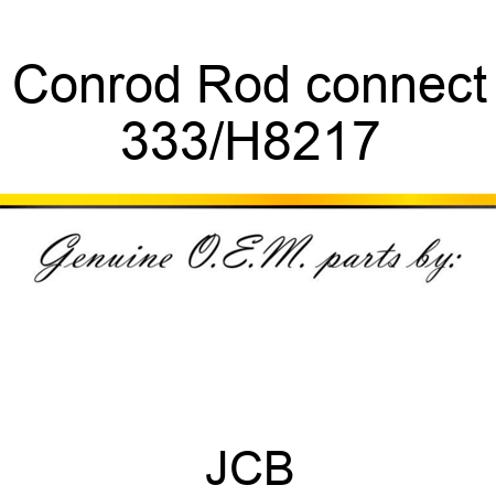 Conrod Rod connect 333/H8217