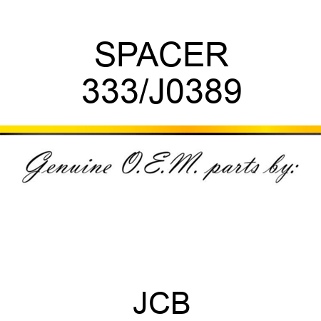 SPACER 333/J0389