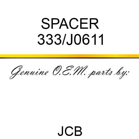 SPACER 333/J0611