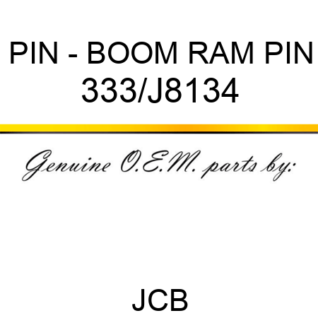 PIN - BOOM RAM PIN 333/J8134