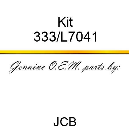 Kit 333/L7041
