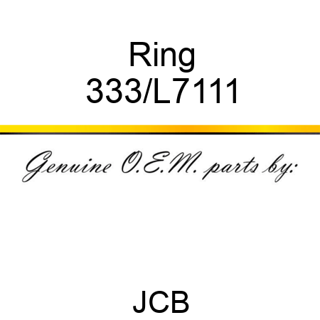 Ring 333/L7111