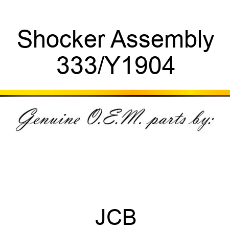 Shocker Assembly 333/Y1904