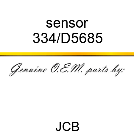 sensor 334/D5685