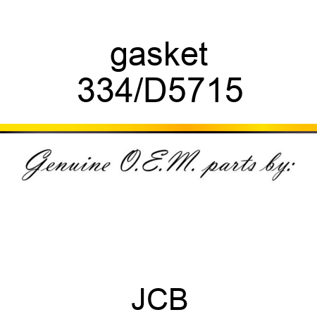 gasket 334/D5715