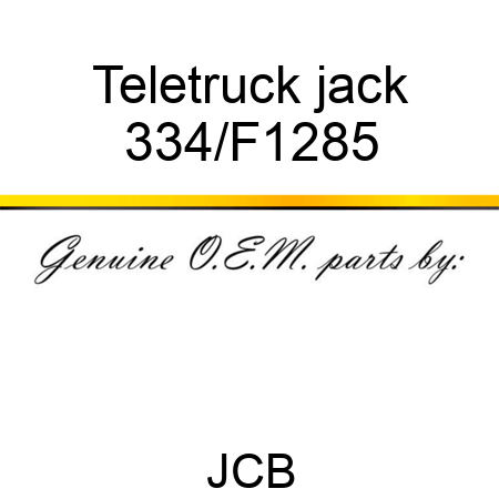 Teletruck jack 334/F1285