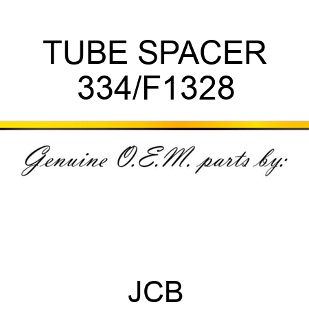 TUBE SPACER 334/F1328