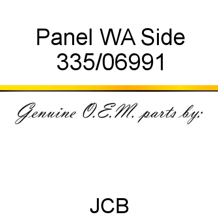 Panel, WA Side 335/06991