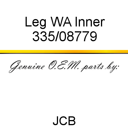 Leg, WA Inner 335/08779
