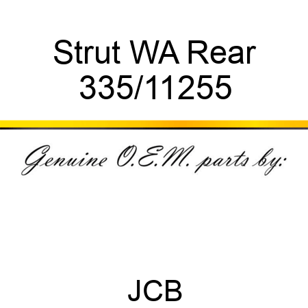 Strut, WA Rear 335/11255