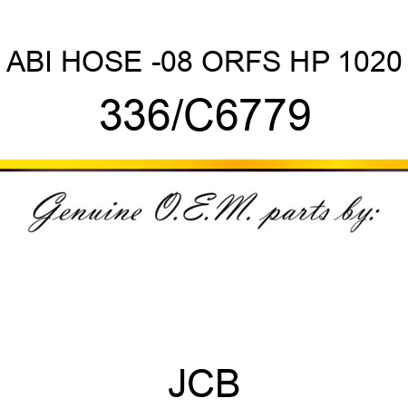 ABI HOSE -08 ORFS HP 1020 336/C6779