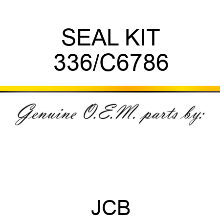 SEAL KIT 336/C6786