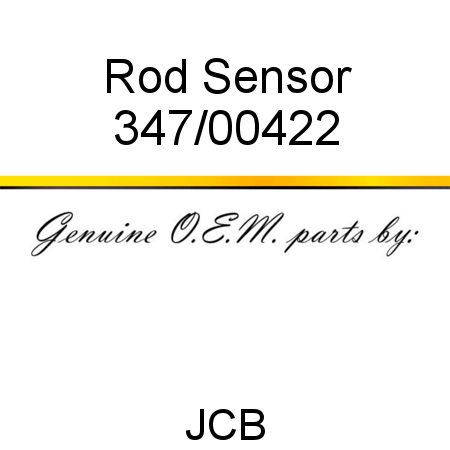 Rod, Sensor 347/00422