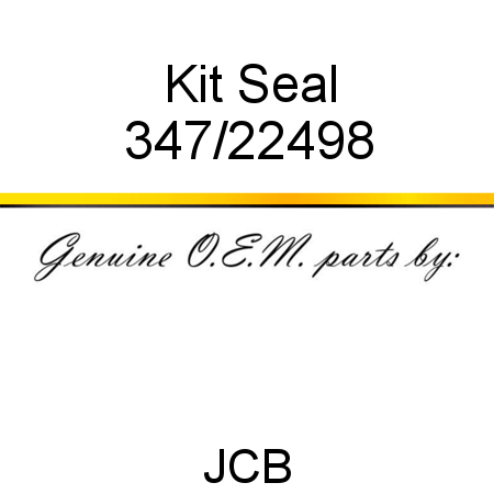 Kit, Seal 347/22498