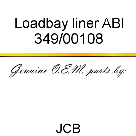 Loadbay, liner ABI 349/00108